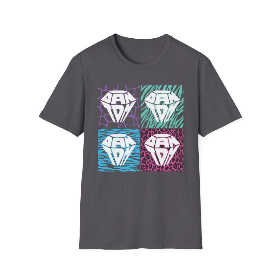 Dan Tdm Hair Metal Diamonds Unisex Softstyle T-shirt