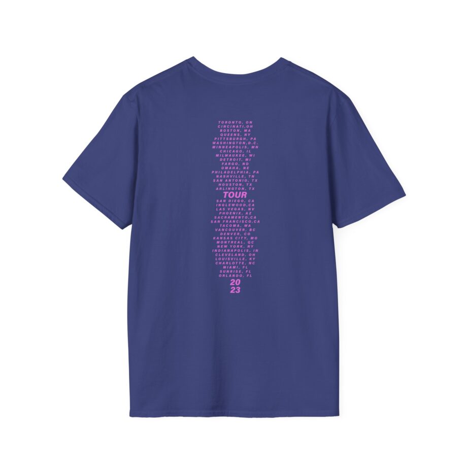 Pink Trustfall Praise Unisex Softstyle T-shirt