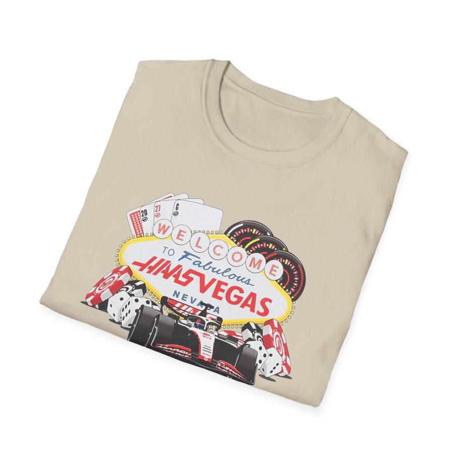 Haas F1 Las Vegas Gp  Unisex Softstyle T-Shirt