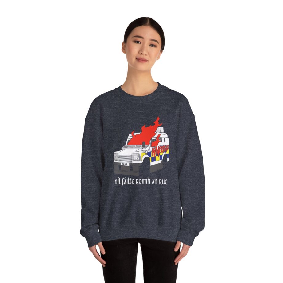 Kneecap Ruc Not Welcome Unisex Heavy Blend™ Crewneck Sweatshirt