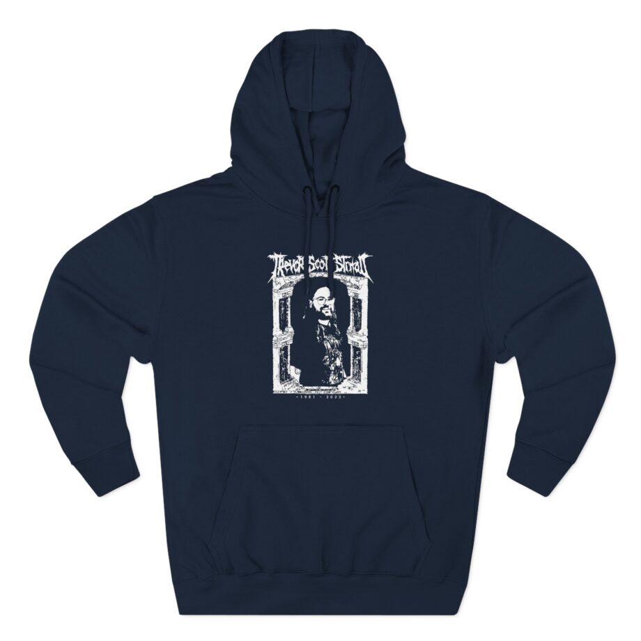 Papa Meat  Three-Panel Fleece Hoodie