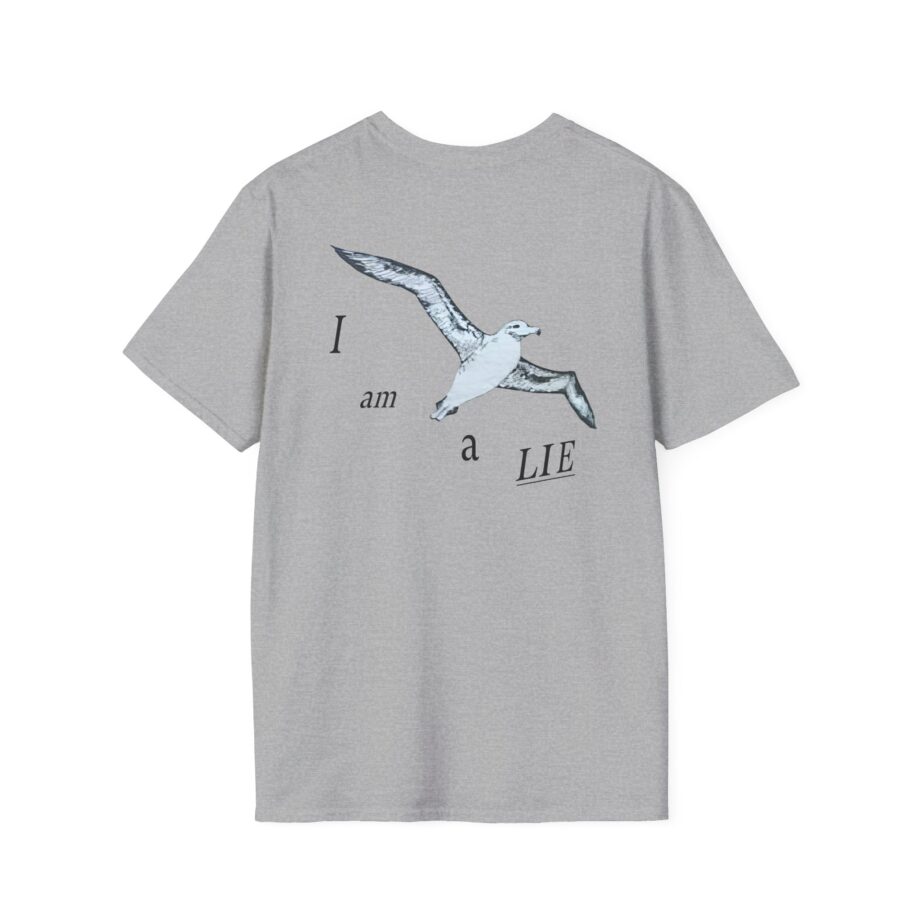 Birds Arent Real I Am a Lie Unisex Softstyle T-shirt