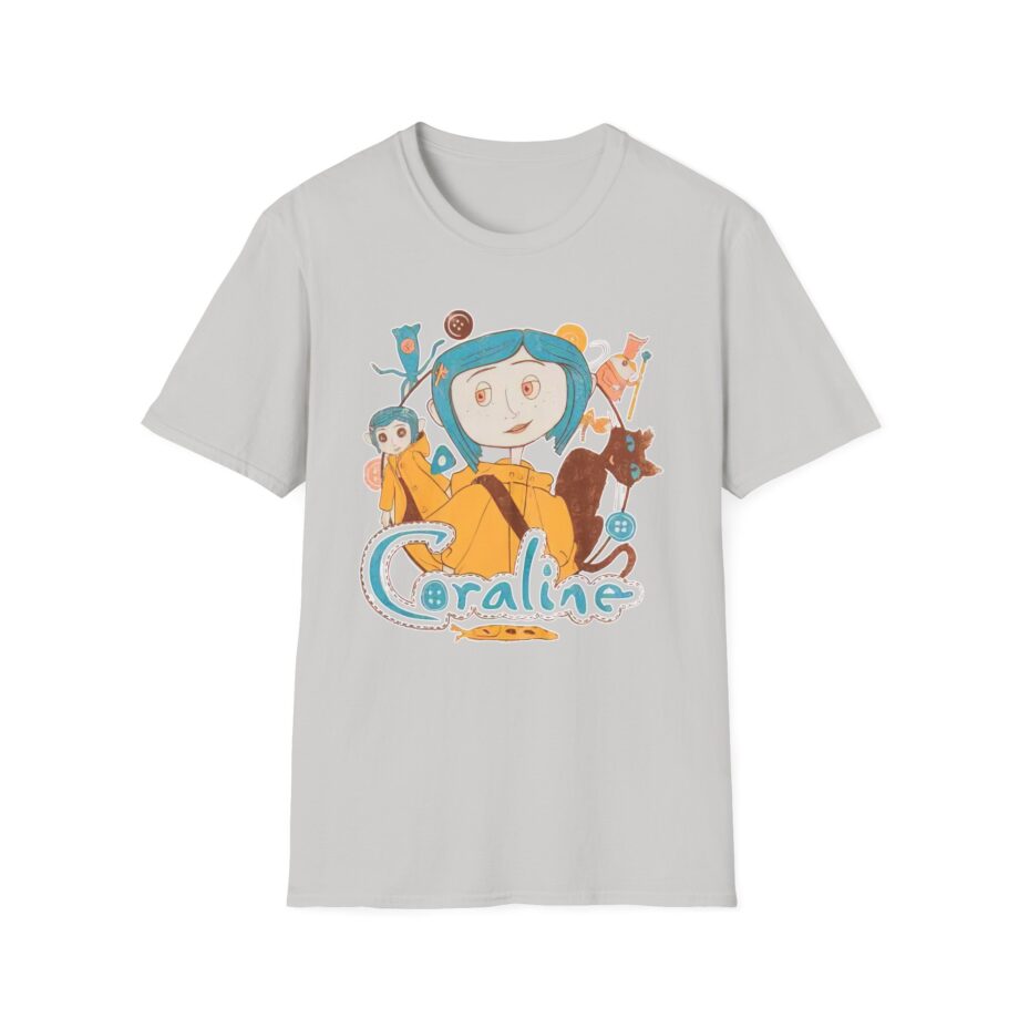 Coraline's Collection Ecru Unisex Softstyle T-shirt