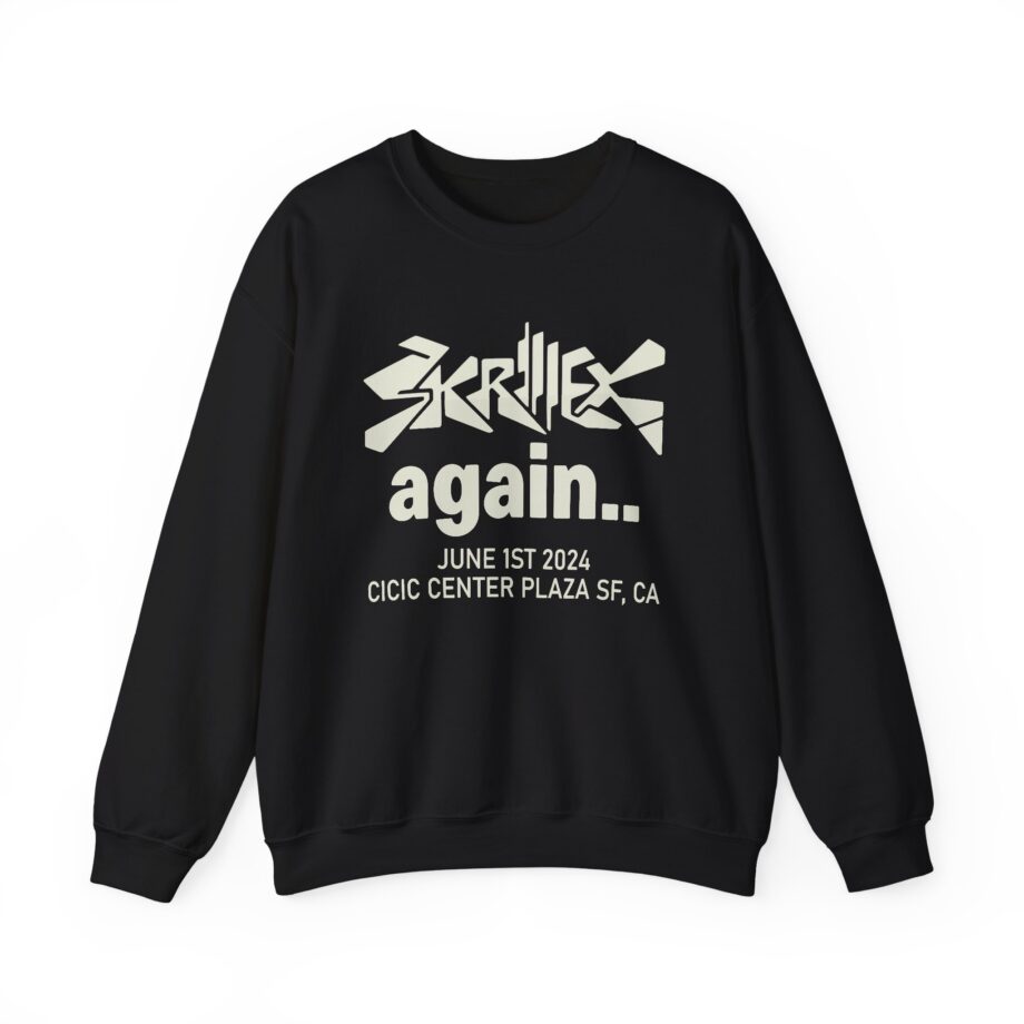Skrillex Fred Again Civic Center Unisex Heavy Blend™ Crewneck Sweatshirt
