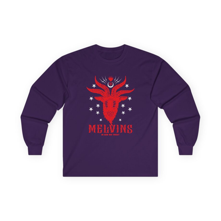 Melvins in God We Trust Unisex Ultra Cotton Long Sleeve Tee