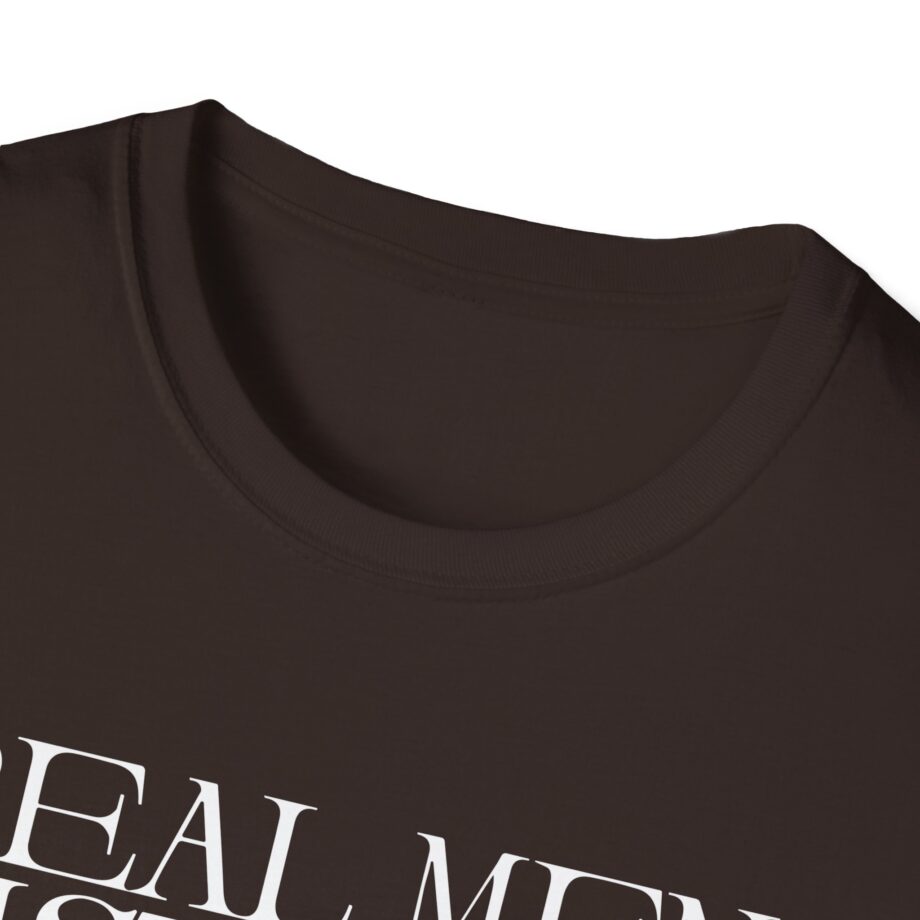 Real Men Listen to Laufey Unisex Softstyle T-Shirt