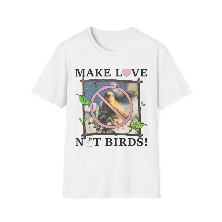 Birds Arent Real Unisex Softstyle T-shirt