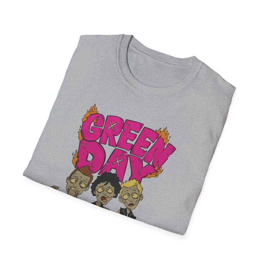 Green Day Walking Green Day Zombie Unisex Softstyle T-shirt