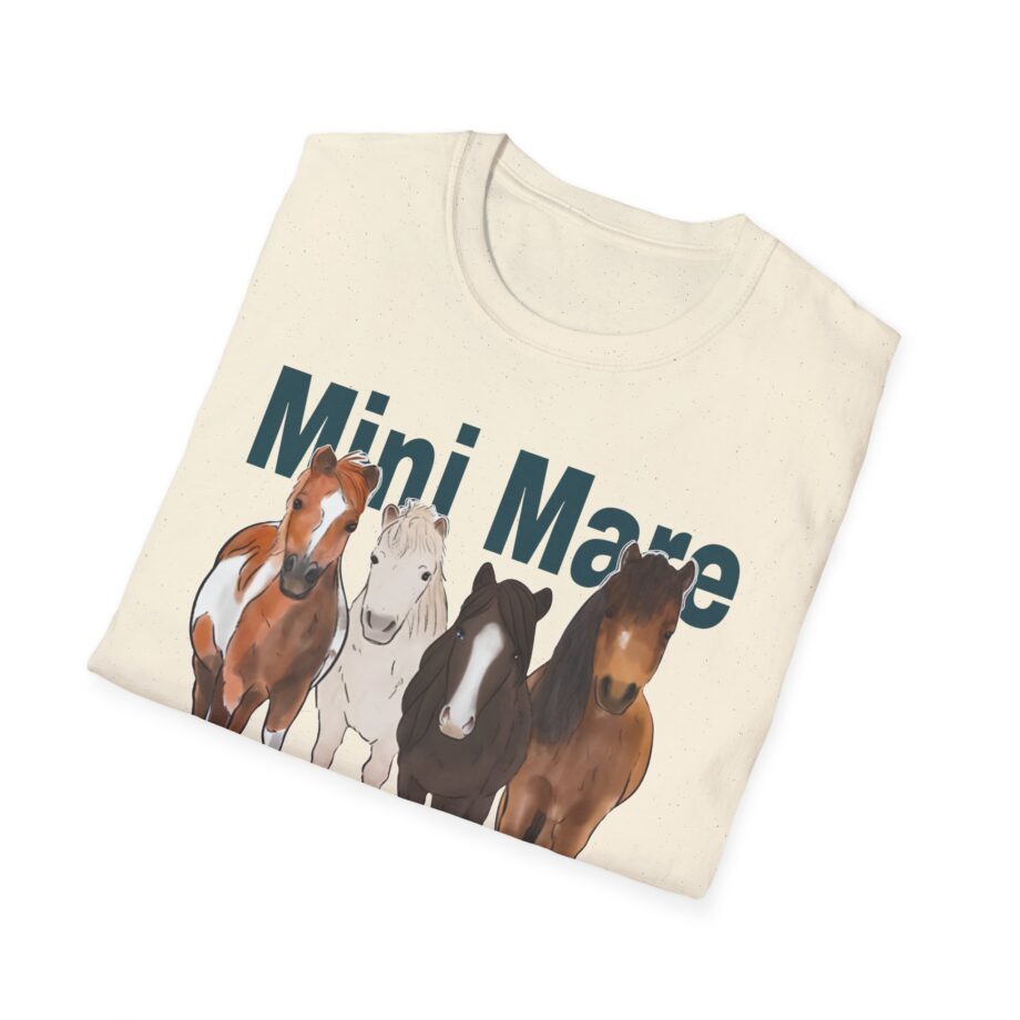 Katie Van Slyke Mini Mare Don't Care Unisex Softstyle T-shirt