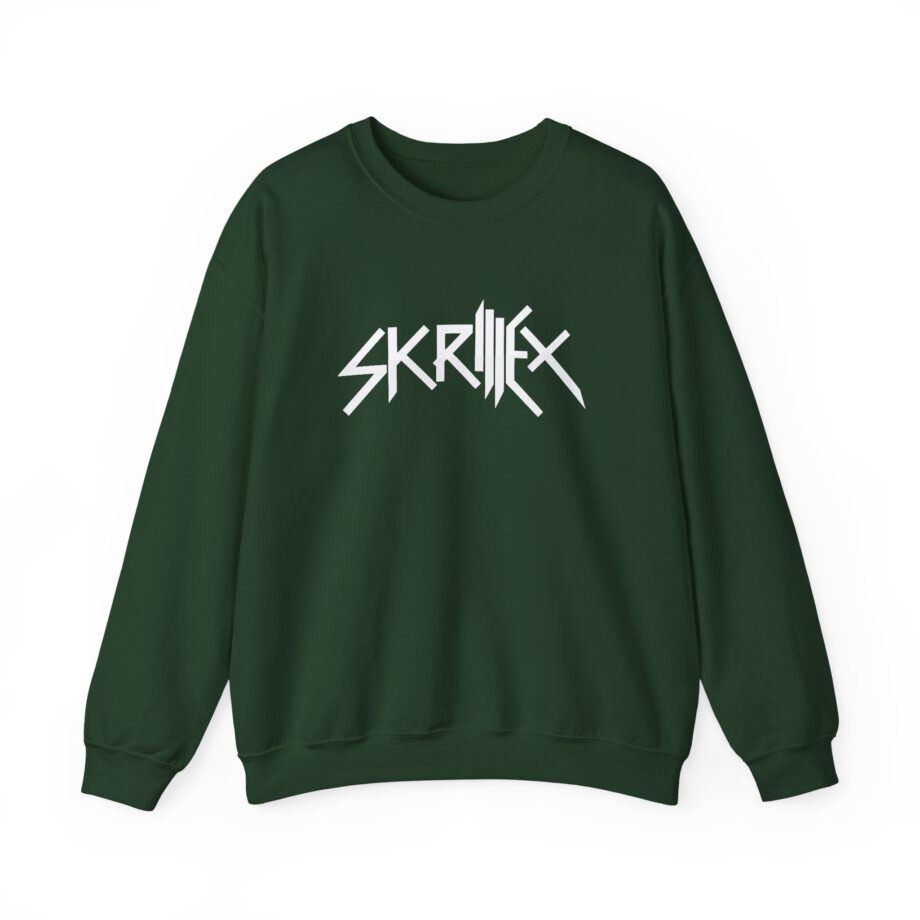 Skrillex Logo Unisex Heavy Blend™ Crewneck Sweatshirt