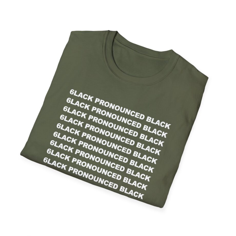 6lack Pronounced Unisex Softstyle T-Shirt