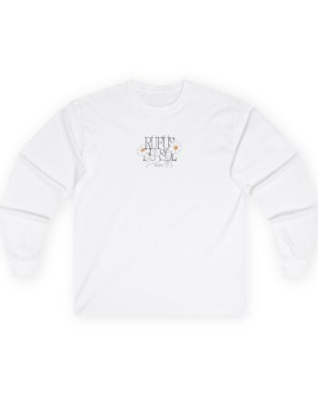 Rufus Du Sol Flower Ecru Unisex Ultra Cotton Long Sleeve Tee