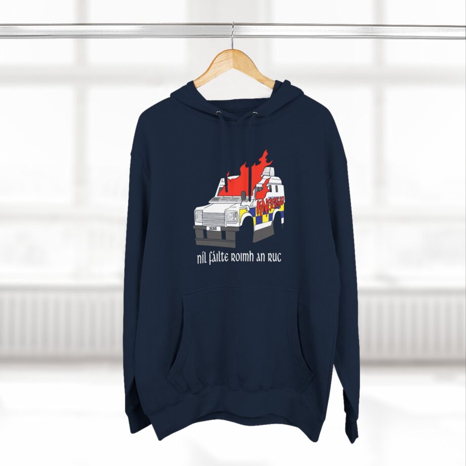 Kneecap Ruc Not Welcome Three-Panel Fleece Hoodie
