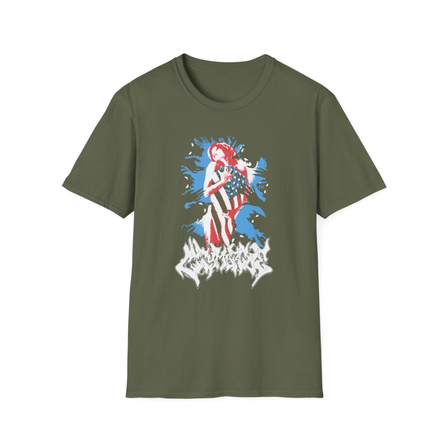 CM My Bloody America Flag Unisex Softstyle T-shirt