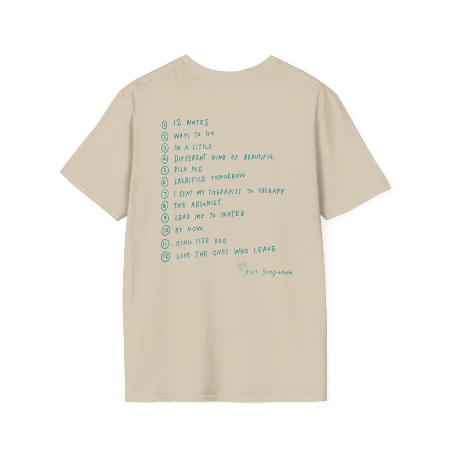 Alec Benjamin 12 Notes Unisex Softstyle T-shirt