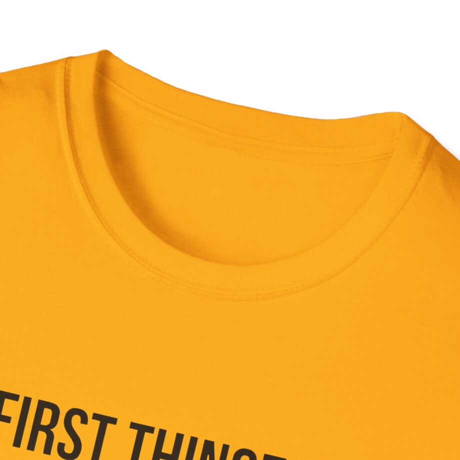 Katie Van Slyke First Thingz First  Unisex Softstyle T-shirt