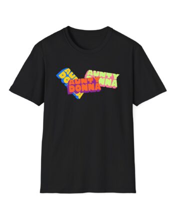 Aunty Donna Three Logo Unisex Softstyle T-shirt