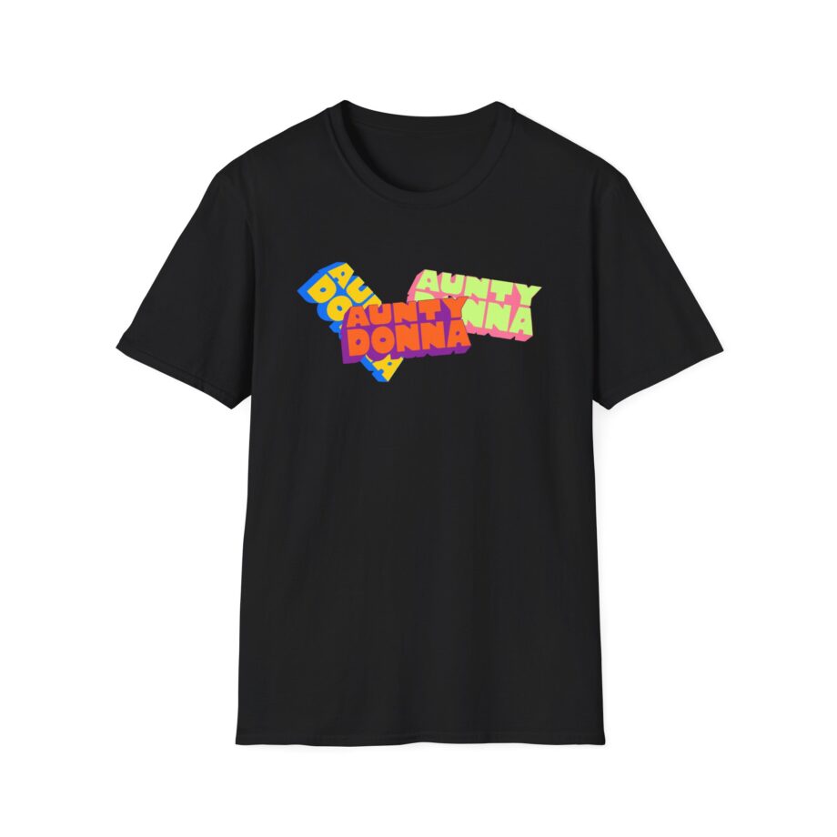 Aunty Donna Three Logo Unisex Softstyle T-shirt