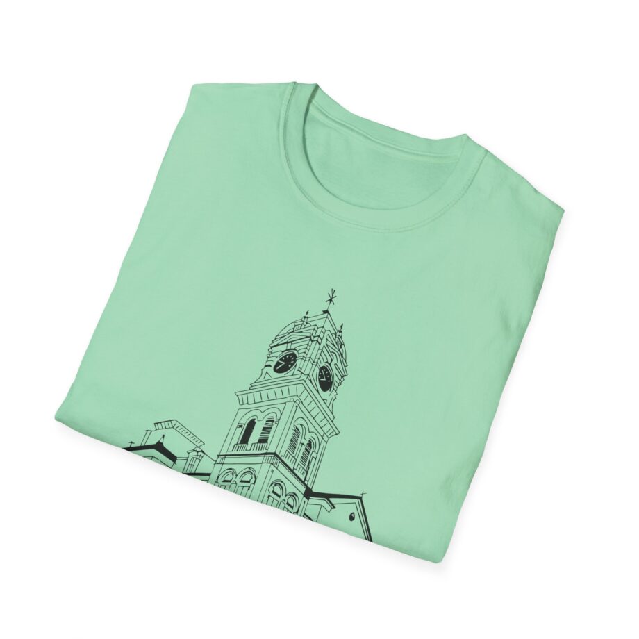 Nina Dobrev Eet Me in the Town Square  Unisex Softstyle T-Shirt