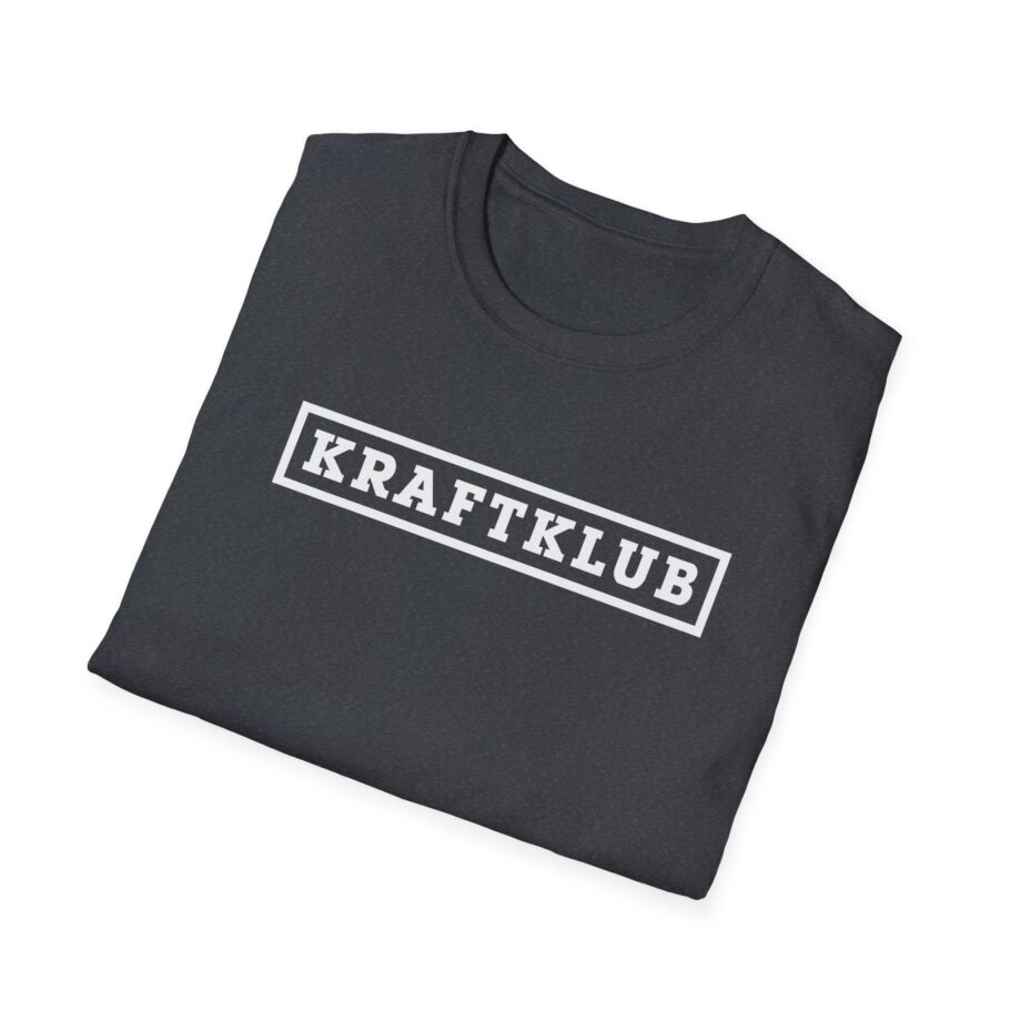 Kraftklub Lettering  Unisex Softstyle T-Shirt