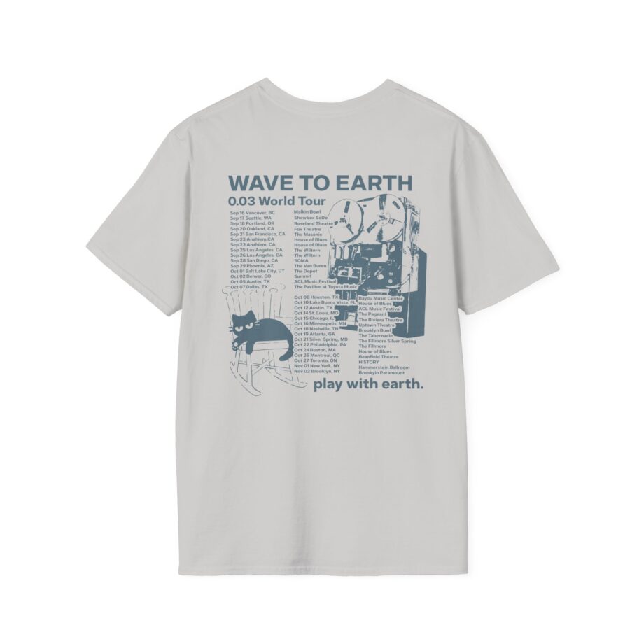 Wave to Earth 0.03 NA Tour Unisex Softstyle T-Shirt