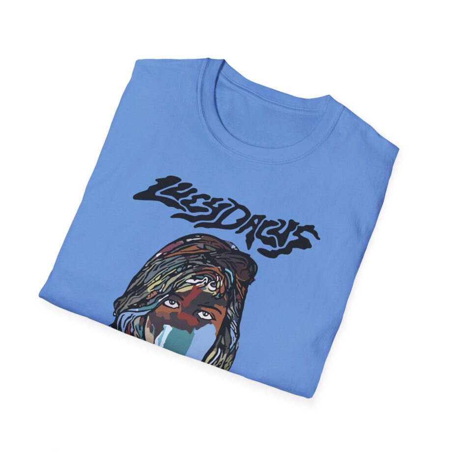 Lucy Dacus Portrait Baseball Raglan Unisex Softstyle T-Shirt