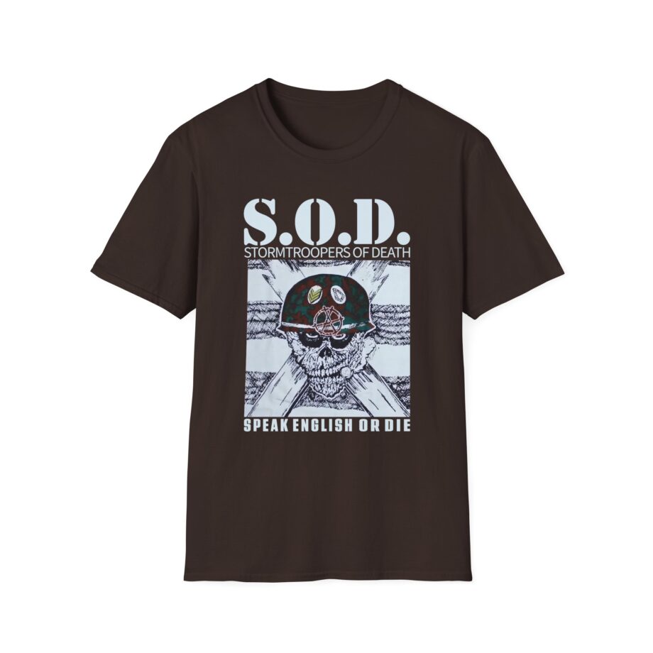 S.o.d. Stormtroopers of Death Band Unisex Softstyle T-shirt