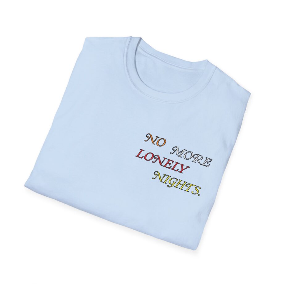 6lack No More Lonely Nights Crayon Unisex Softstyle T-Shirt