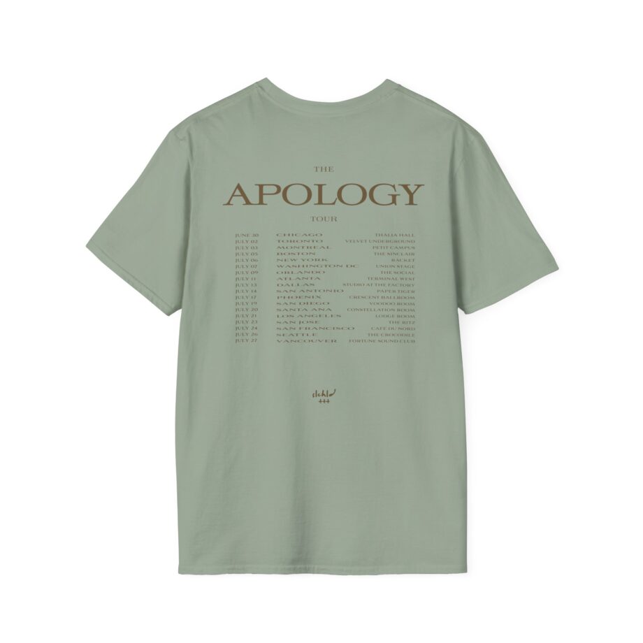Wave to Earth Slchld 'apology' Na Tour Unisex Softstyle T-Shirt