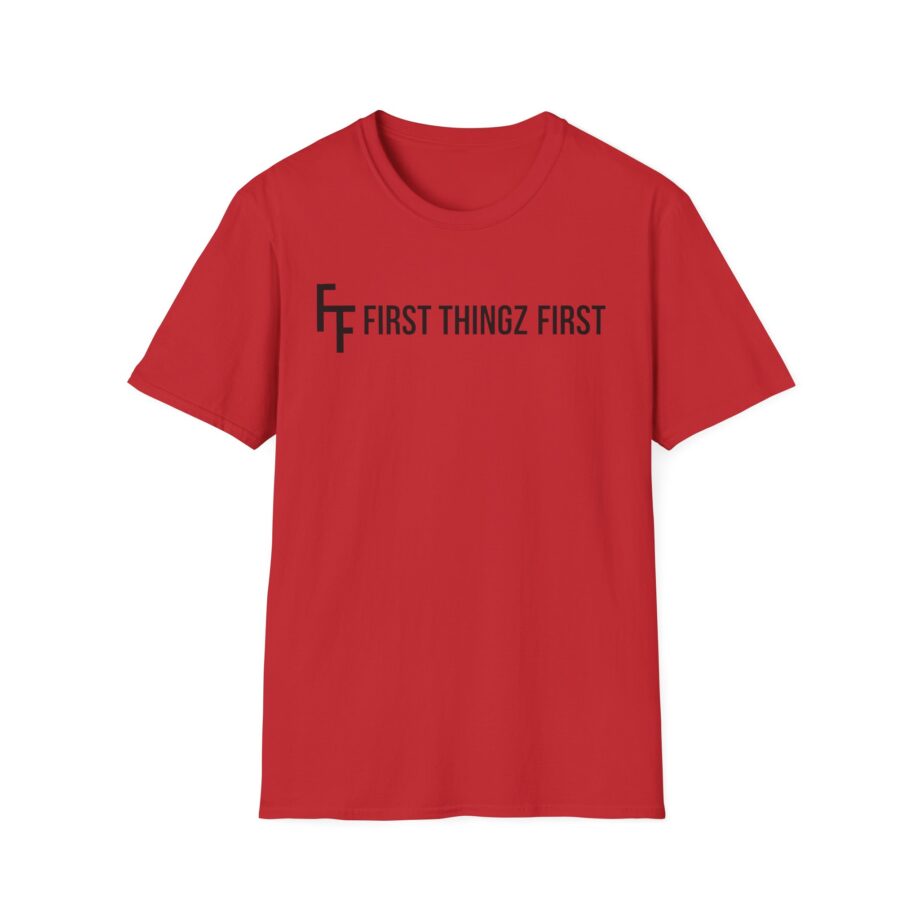 Katie Van Slyke First Thingz First  Unisex Softstyle T-shirt