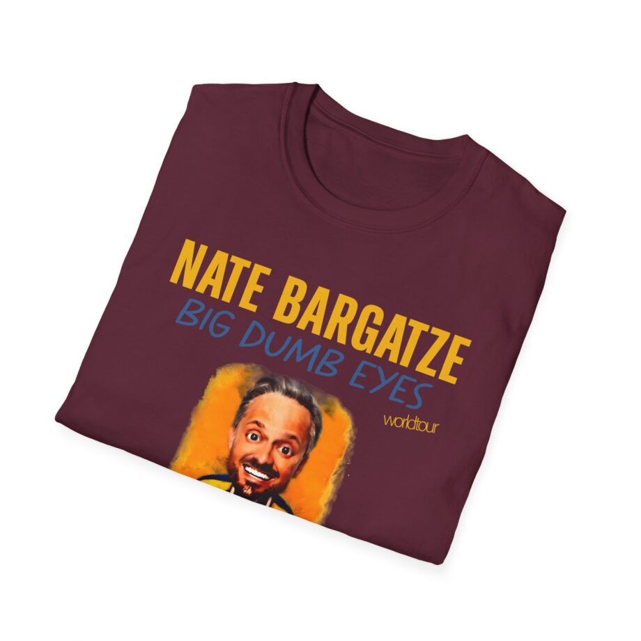 Nate Bargatze Big Dumb Eyes Tour Unisex Softstyle T-Shirt