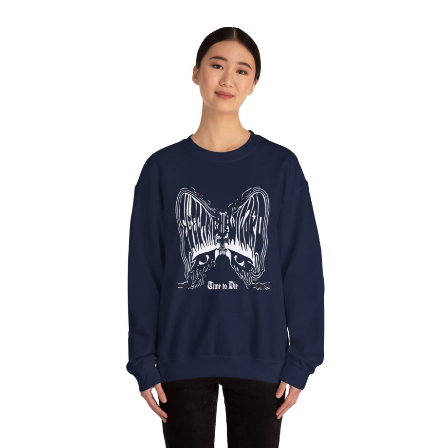Electric Wizard Time to Die Unisex Heavy Blend™ Crewneck Sweatshirt