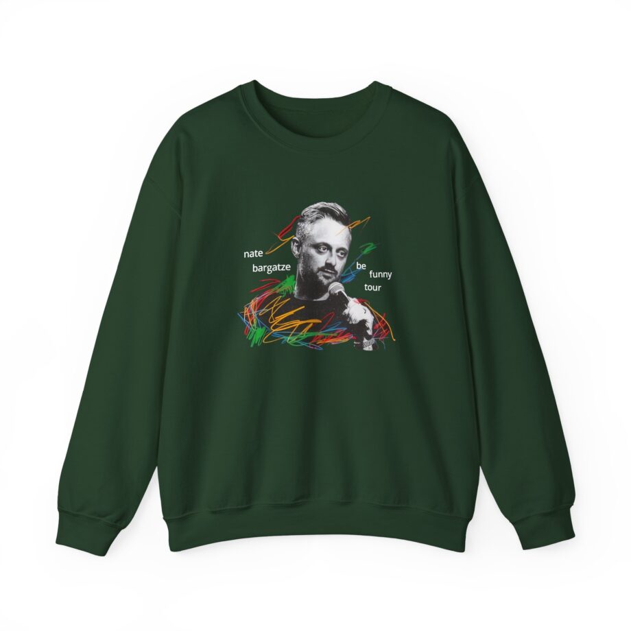 Nate Bargatze 2024 Be Funny Tour Unisex Heavy Blend™ Crewneck Sweatshirt