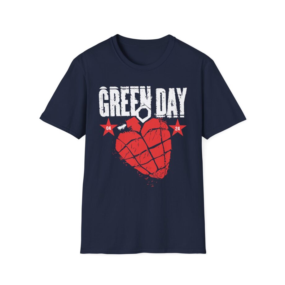 Green Day 20 Years of Idiot Unisex Softstyle T-shirt
