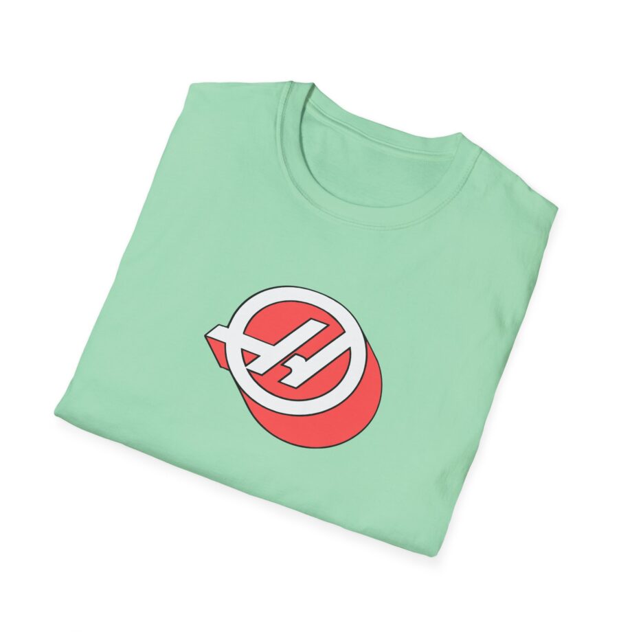 Haas F1 3d Roundel  Unisex Softstyle T-Shirt