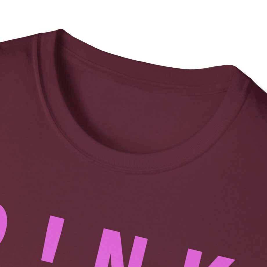 Pink Trustfall Praise Unisex Softstyle T-shirt