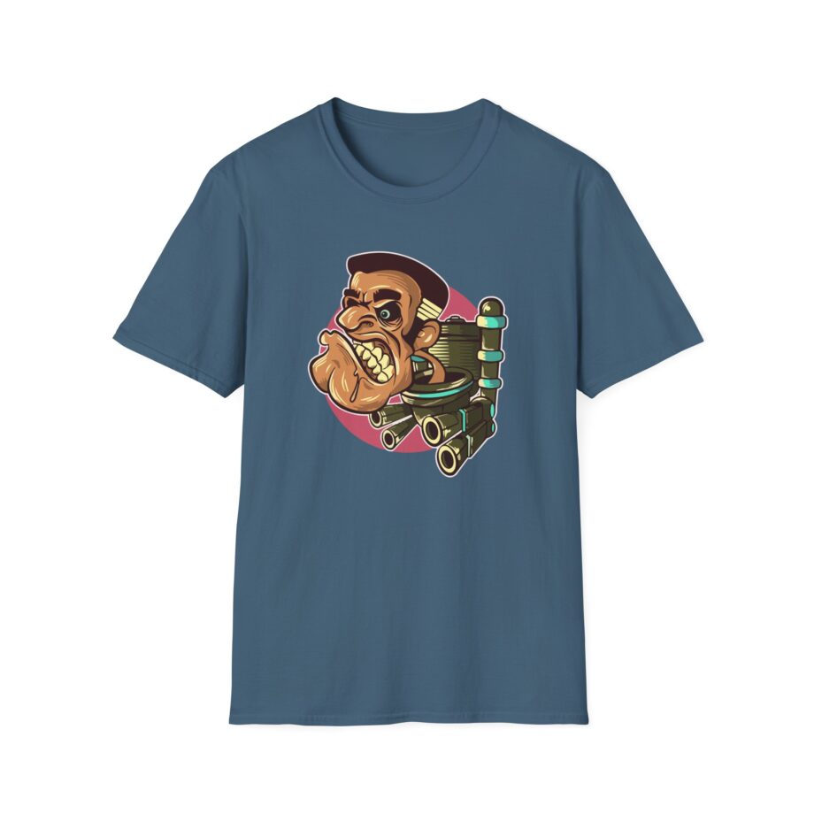 Dafuqboom Skibidi Toilet Mean Muggin Unisex Softstyle T-Shirt