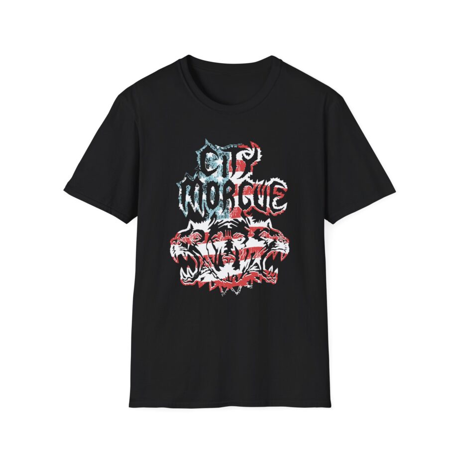 CM My Bloody America Knife Unisex Softstyle T-shirt