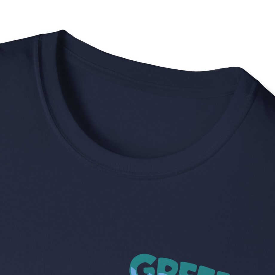 Green Day Blue Skull Unisex Softstyle T-shirt
