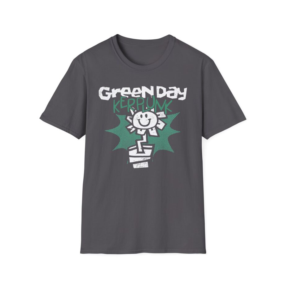 Green Day Kerplunk Vintage Flower Unisex Softstyle T-shirt