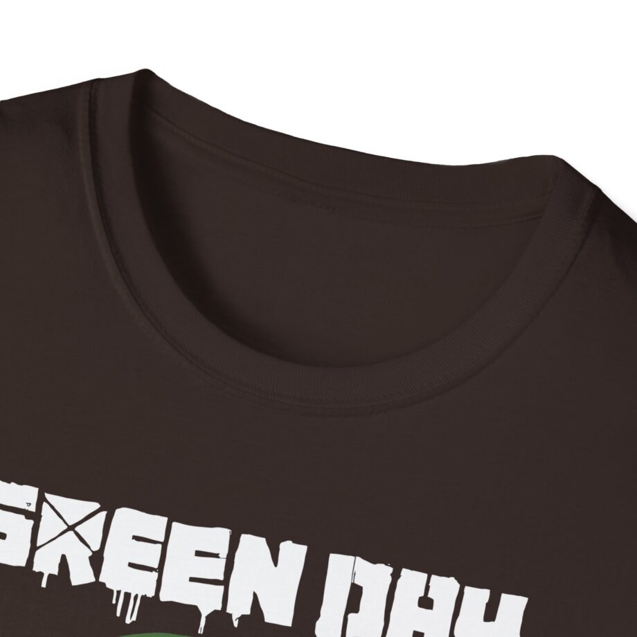 Green Day Gas Mask Unisex Softstyle T-shirt