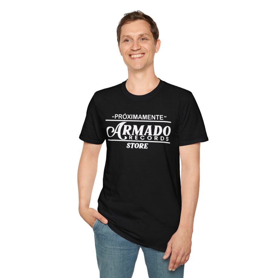 Eslabon Armado Records Store Unisex Softstyle T-shirt