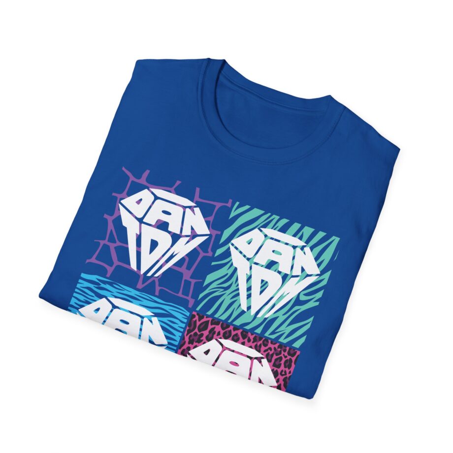 Dan Tdm Hair Metal Diamonds Unisex Softstyle T-shirt