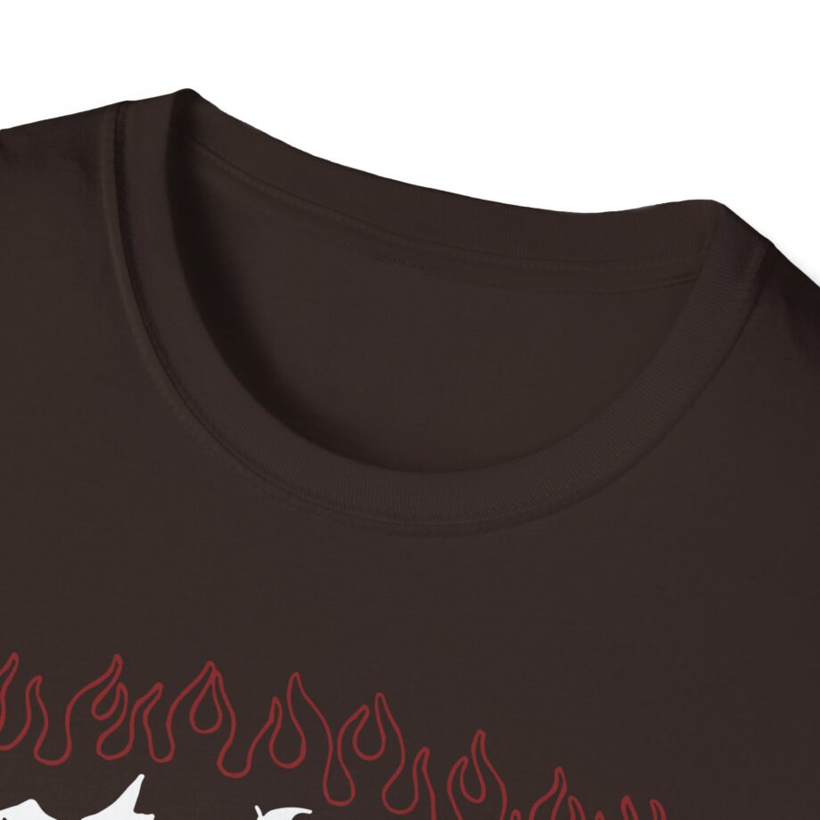 Hatebreed Flames & Skull Logo Unisex Softstyle T-Shirt