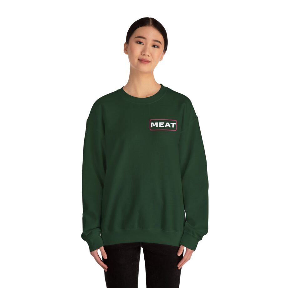 Papa Meat Unisex Heavy Blend™ Crewneck Sweatshirt