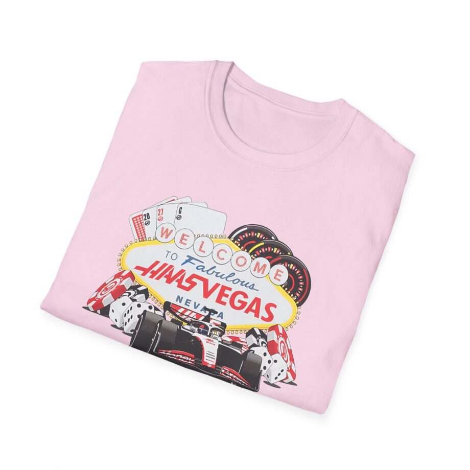 Haas F1 Las Vegas Gp  Unisex Softstyle T-Shirt