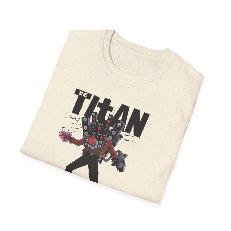 Dafuqboom Titan Speakerman High Voltage Unisex Softstyle T-Shirt