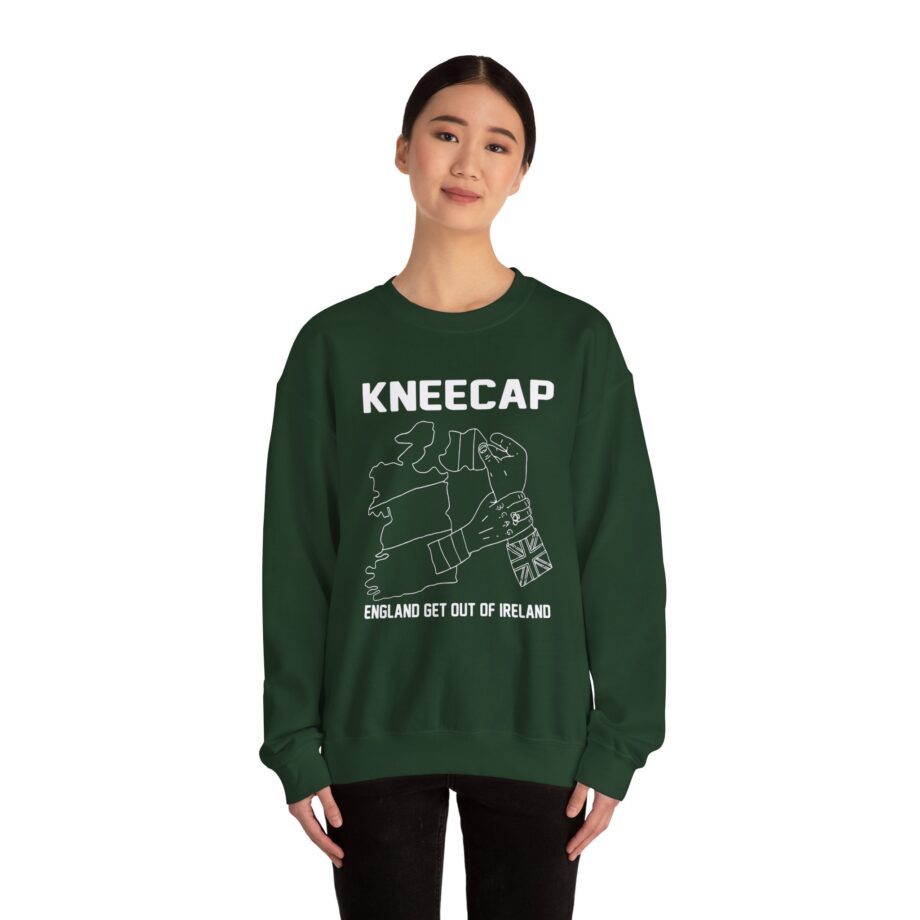 Kneecap England Get Out of Ireland Unisex Heavy Blend™ Crewneck Sweatshirt