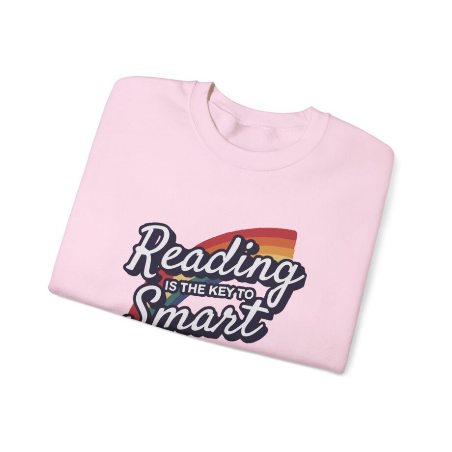 Nate Bargatze Reading is the Key to Smart Unisex Heavy Blend™ Crewneck Sweatshirt