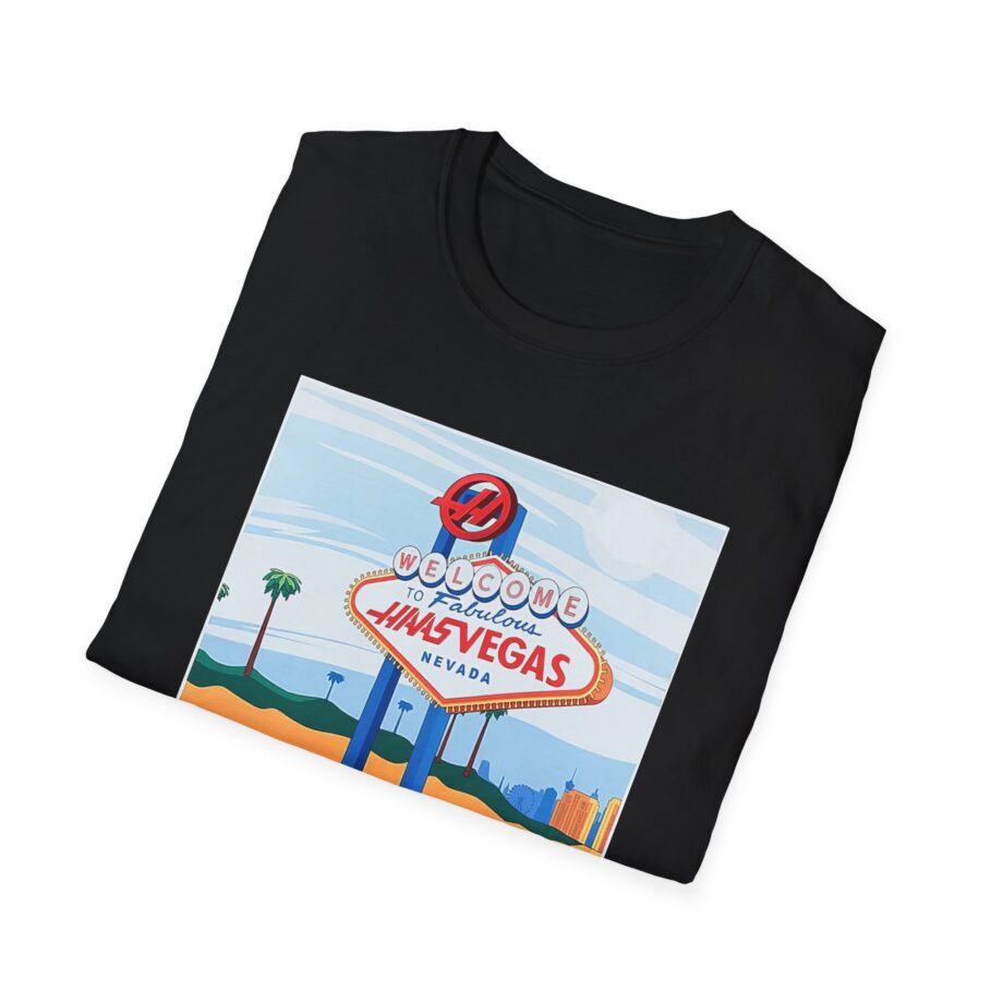 Haas F1 Las vegas Gp Unisex Softstyle T-Shirt
